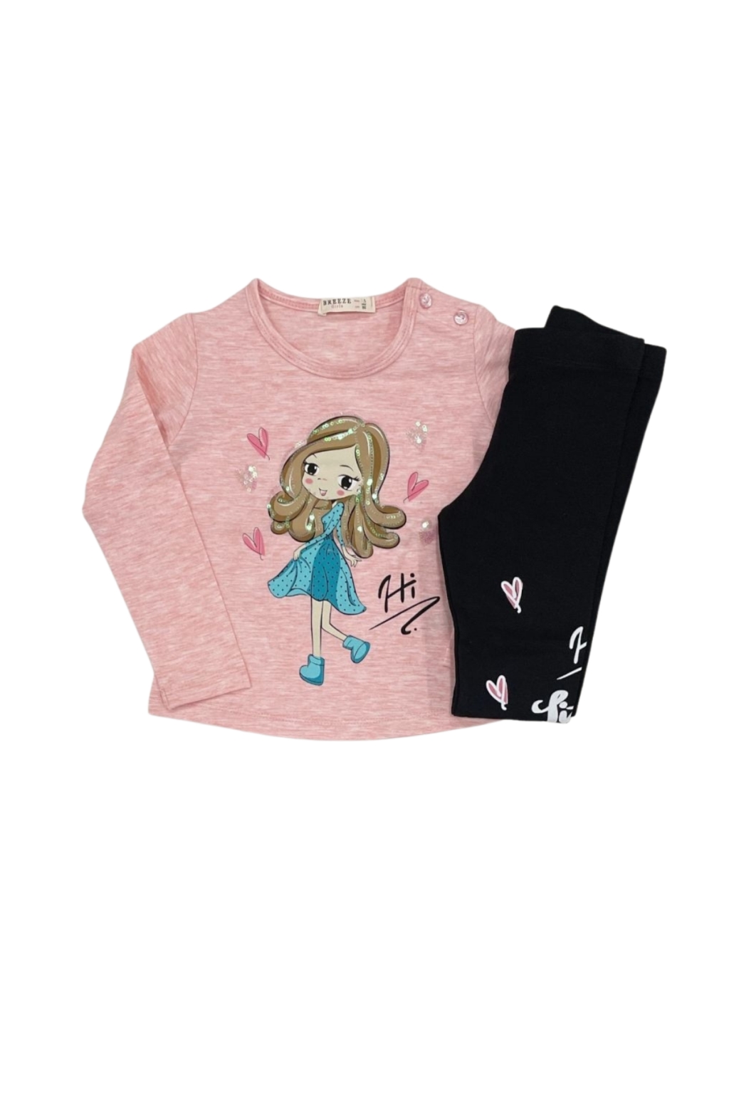 Girl long sleeve set