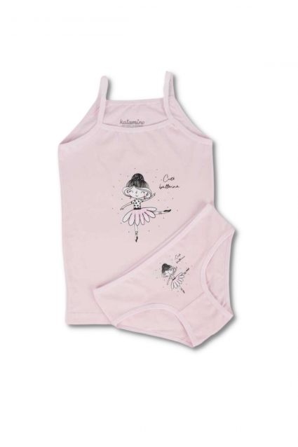 Tank top with bikini set