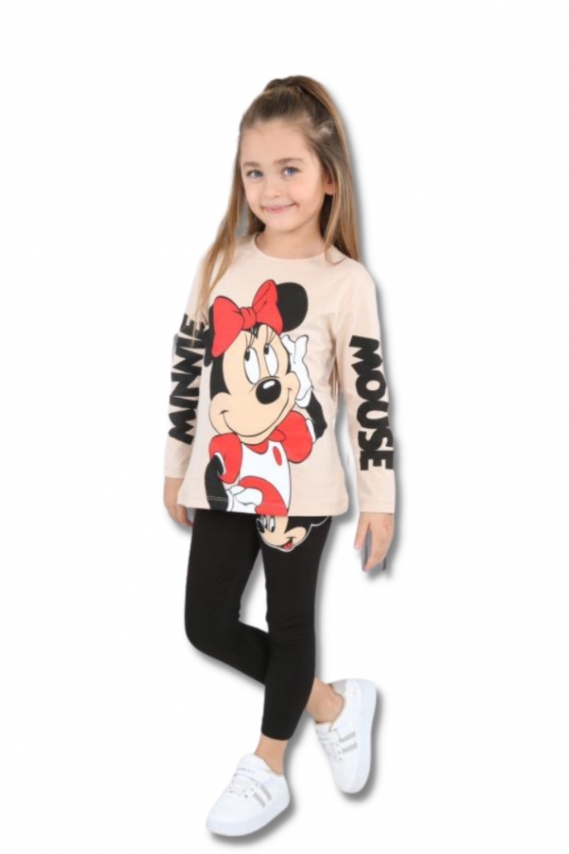 Minnie mouse long sleeve girl set