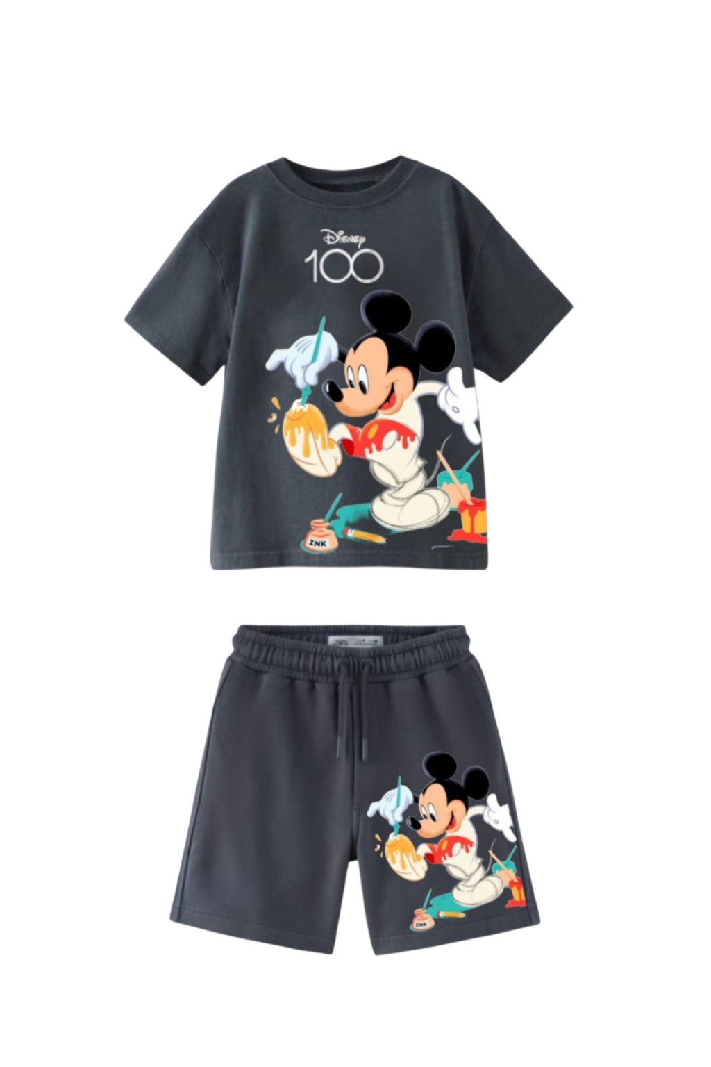 Mickey mouse short sleeve boy`s set