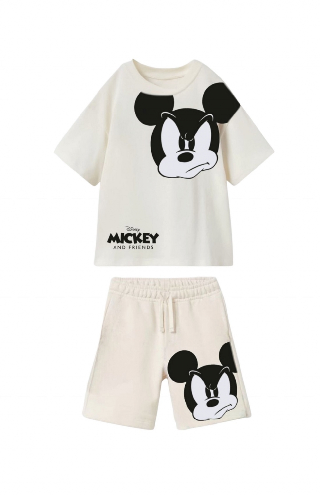 Mickey mouse short sleeve boy`s set