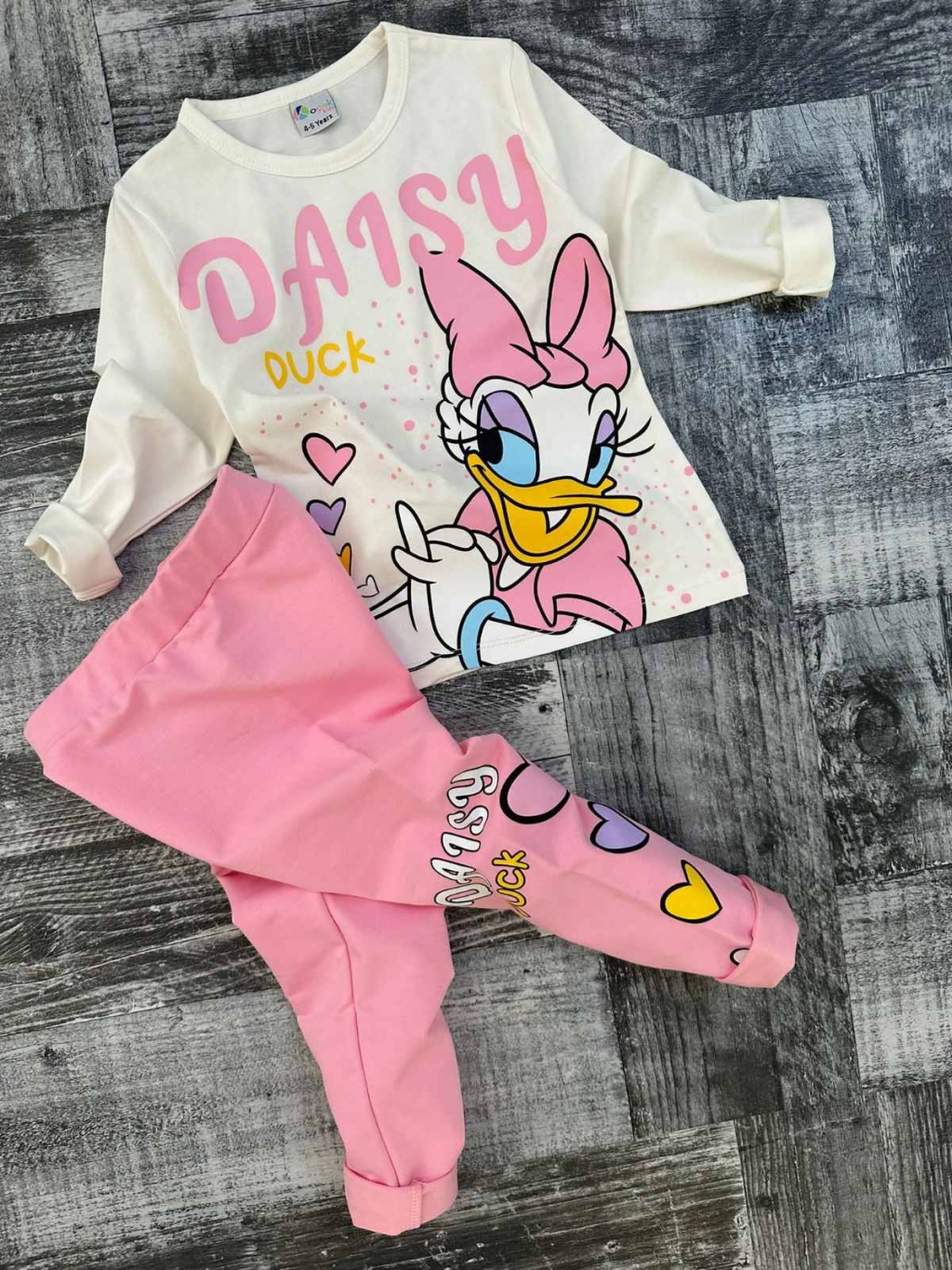 Girl`s long sleeve unicorn set