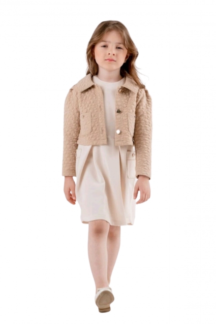 Wednesday long sleeve dress with backpack