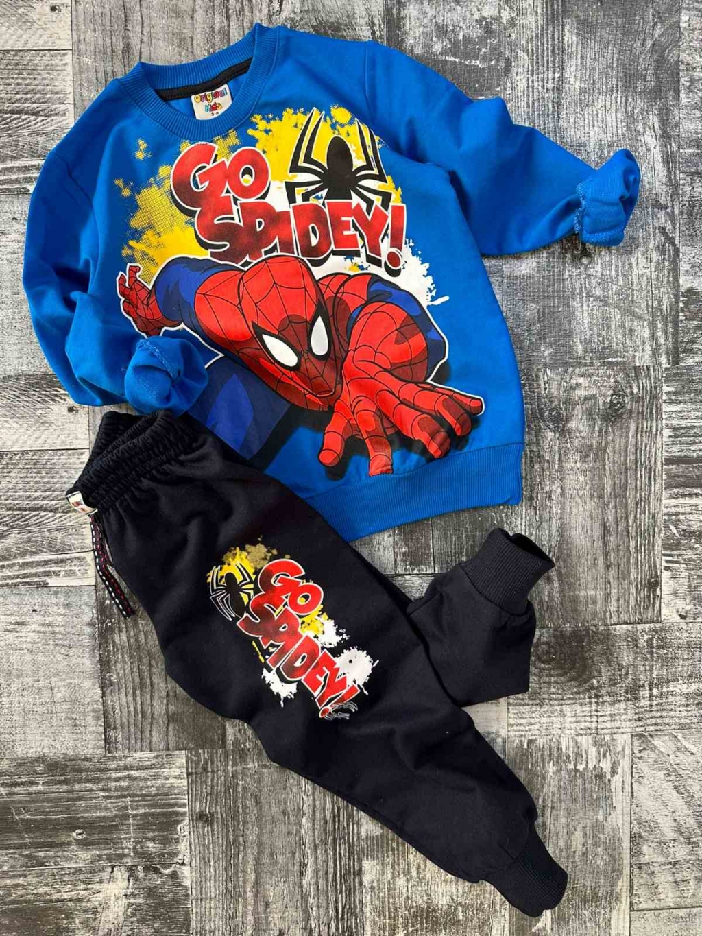 Spider-man long sleeve boy`s set