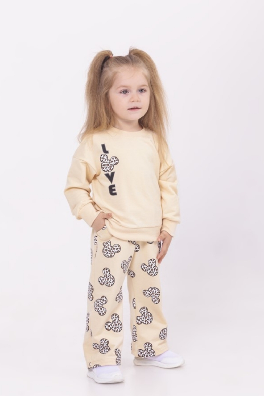 Minnie mouse long sleeve girl set