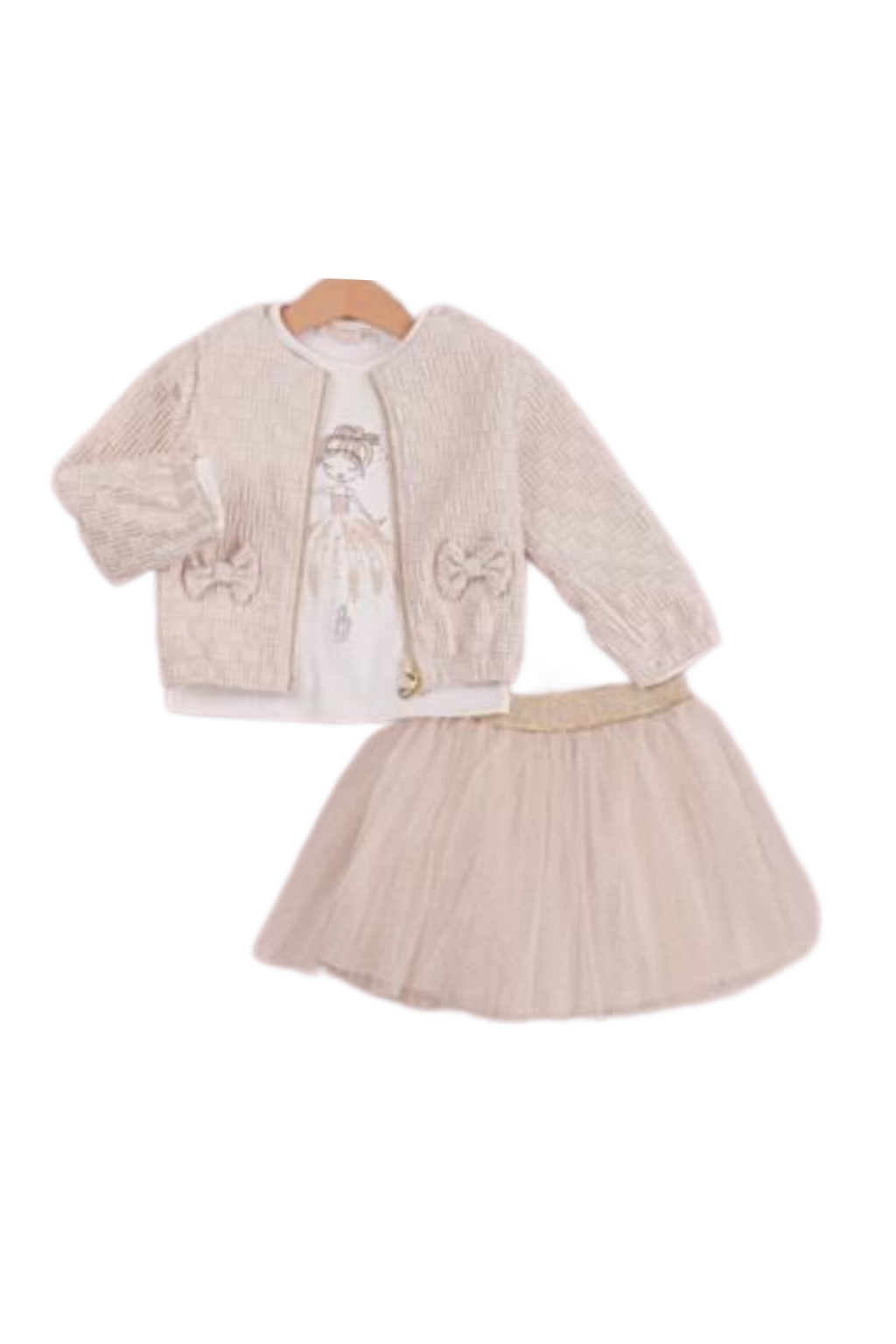 Girl long sleeve 3 piece set