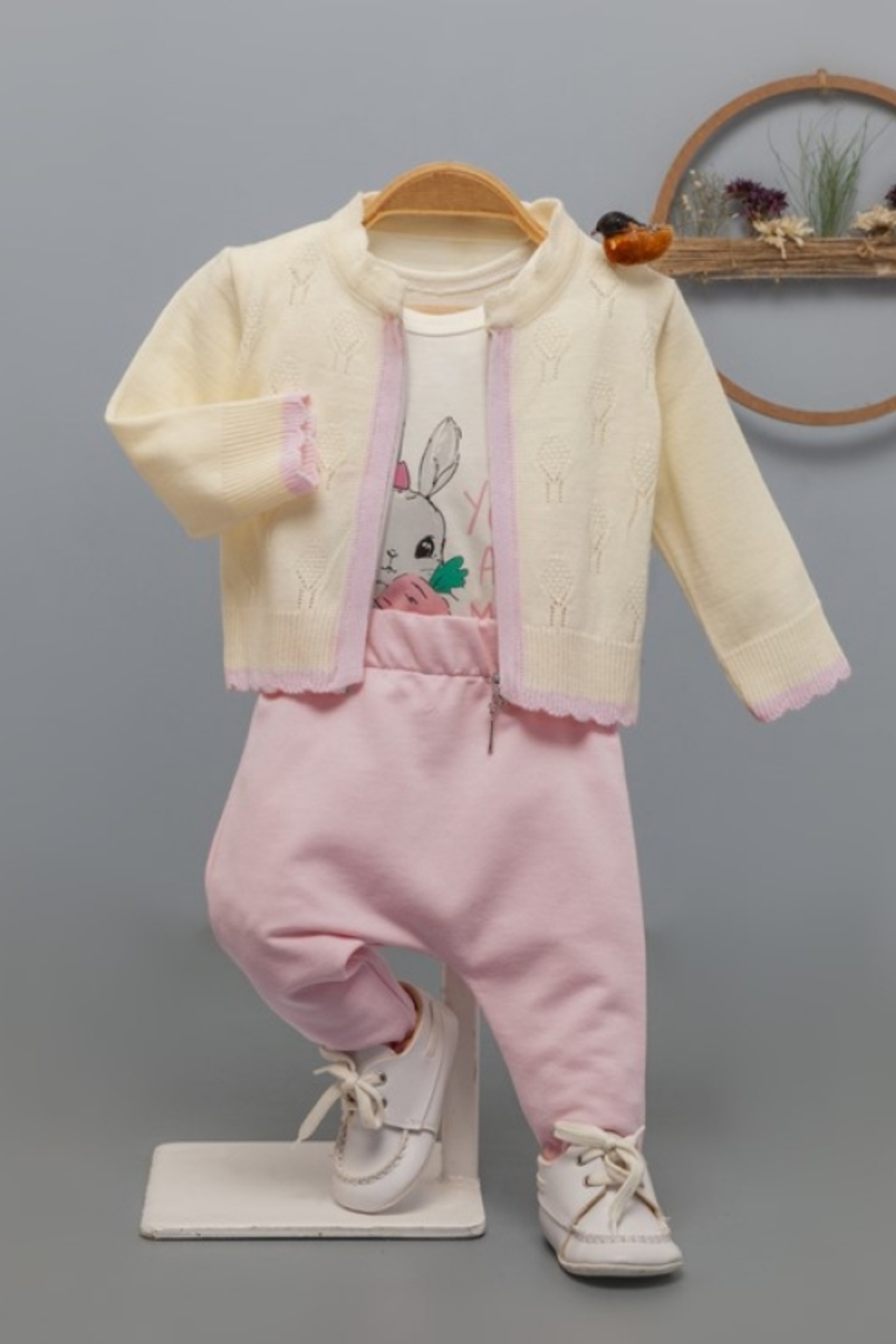 Girl long sleeve 3 piece set