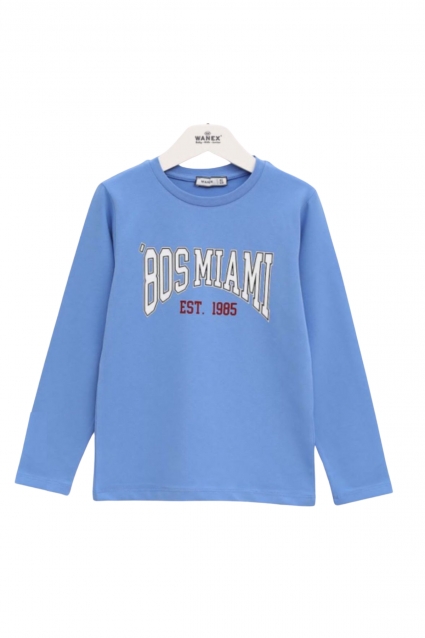 Long sleeve boy`s blouse