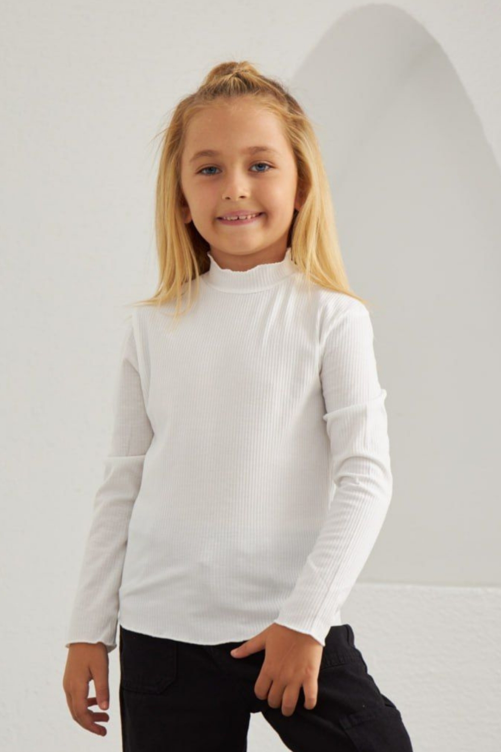 Blouse girl long sleeve