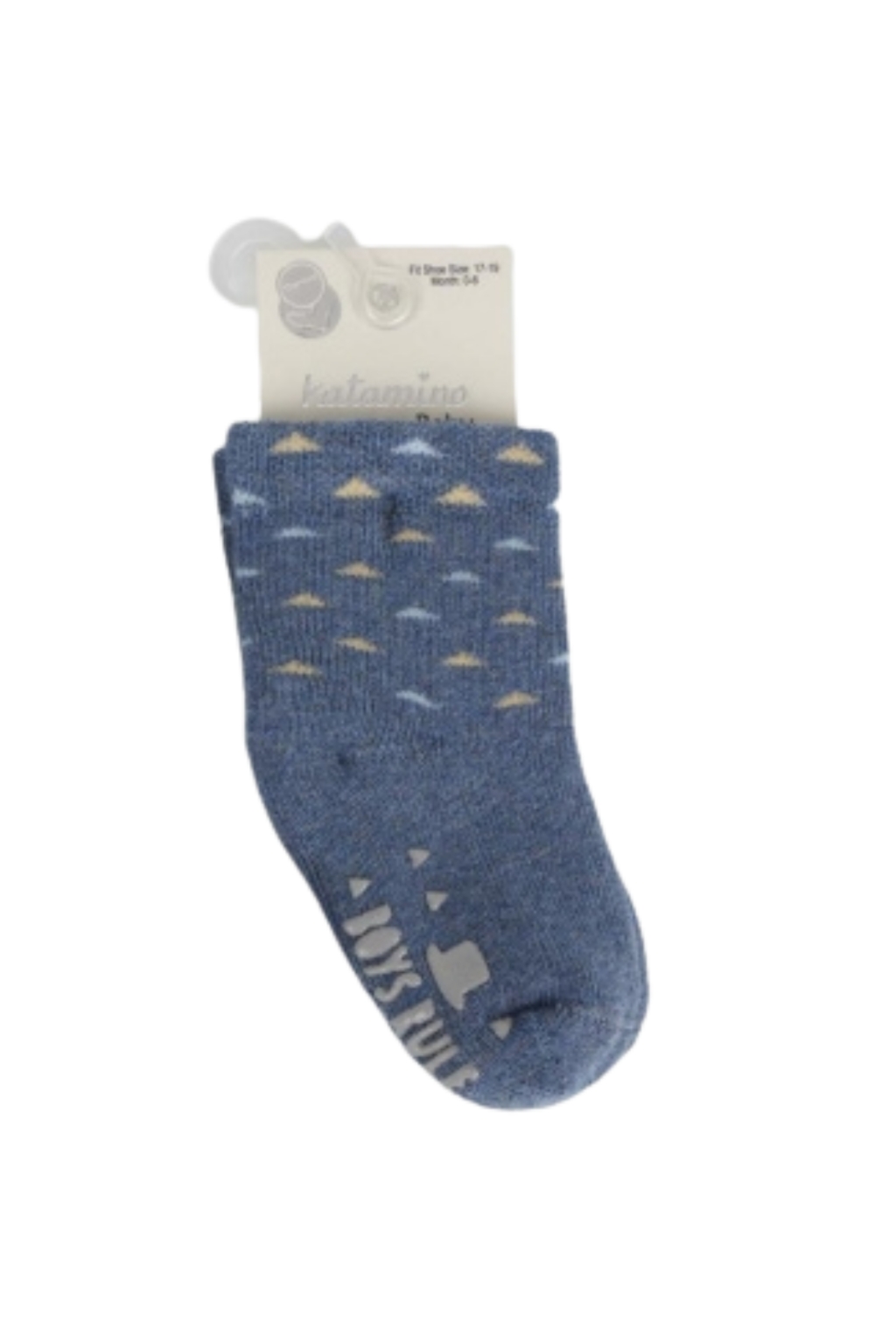 Socks boy cotton wool