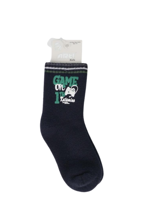 Socks boy cotton wool