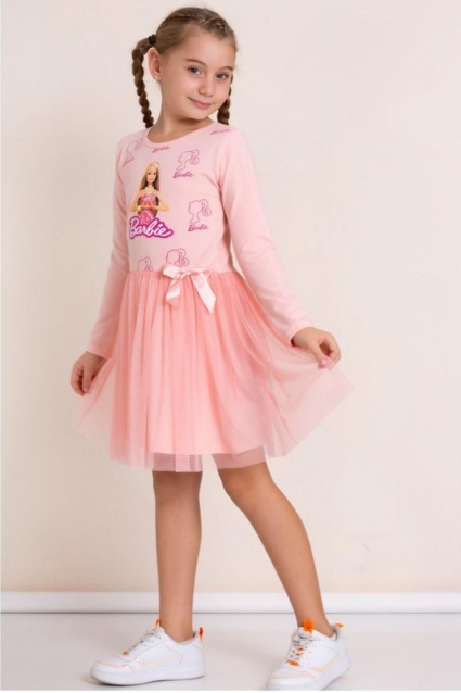Barbie long sleeve dress