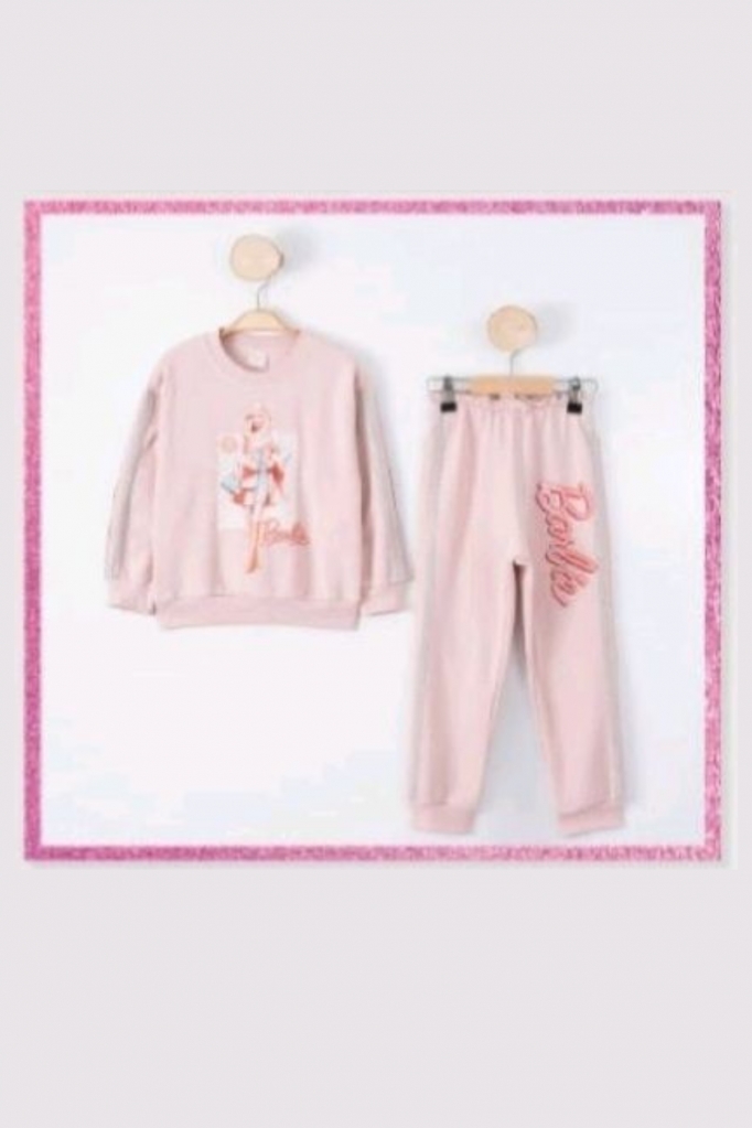 Girl long sleeve barbie set