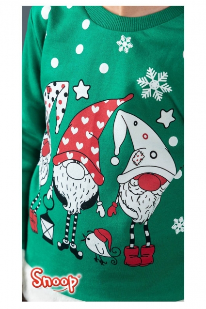 Rochie de craciun cu maneca lunga si curea