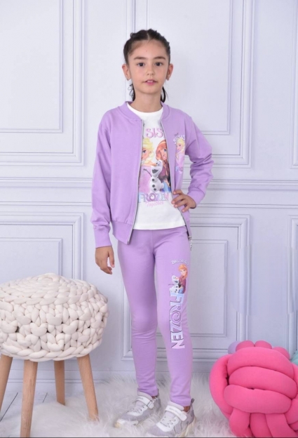 Long sleeve 3-piece set for girls frozen