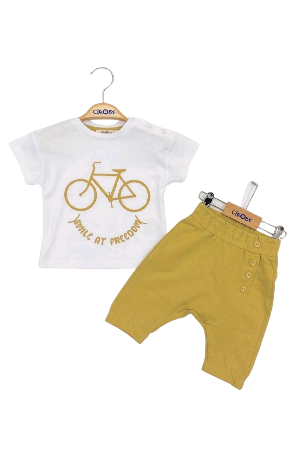 Boy short sleeve set