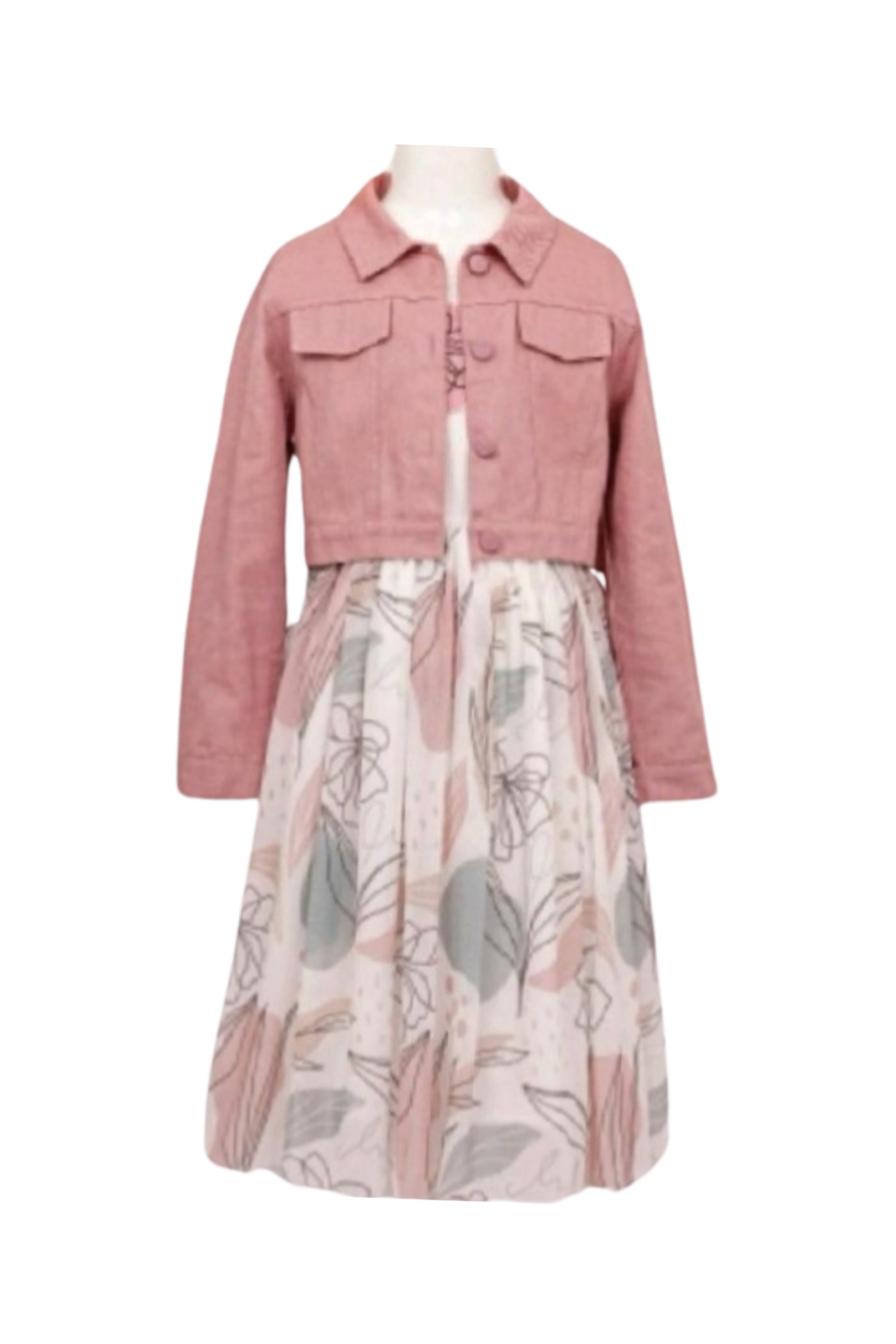 Dress with jacket