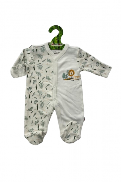 Long sleeve jumpsuit with hat