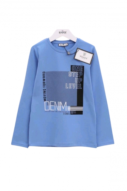 Long sleeve boy`s blouse