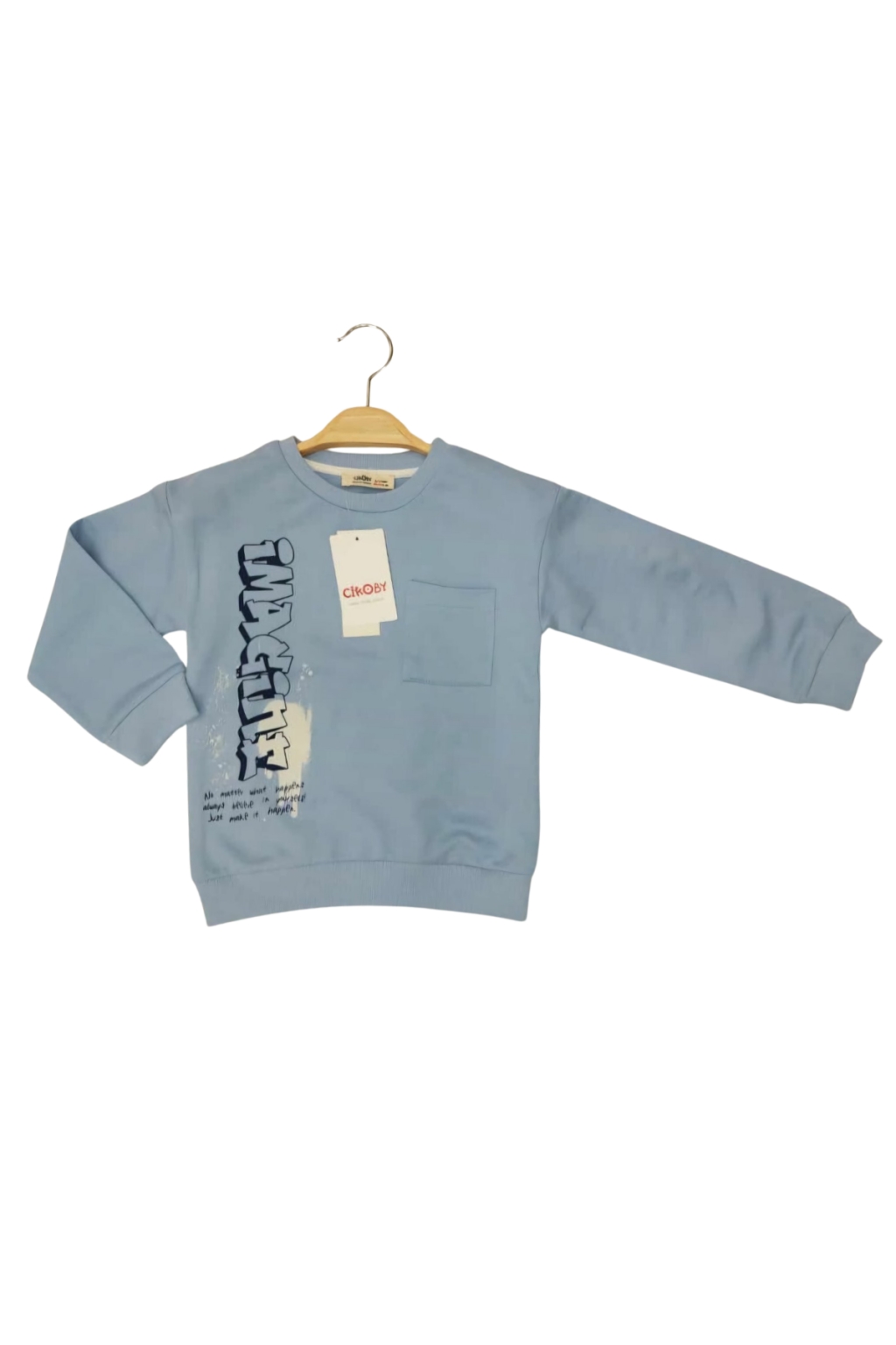 Long sleeve boy`s blouse