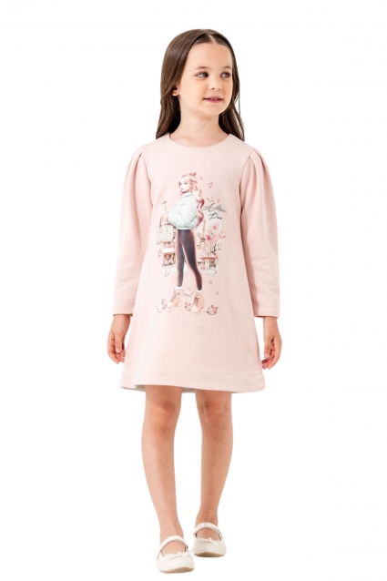 Rochie cu maneca lunga