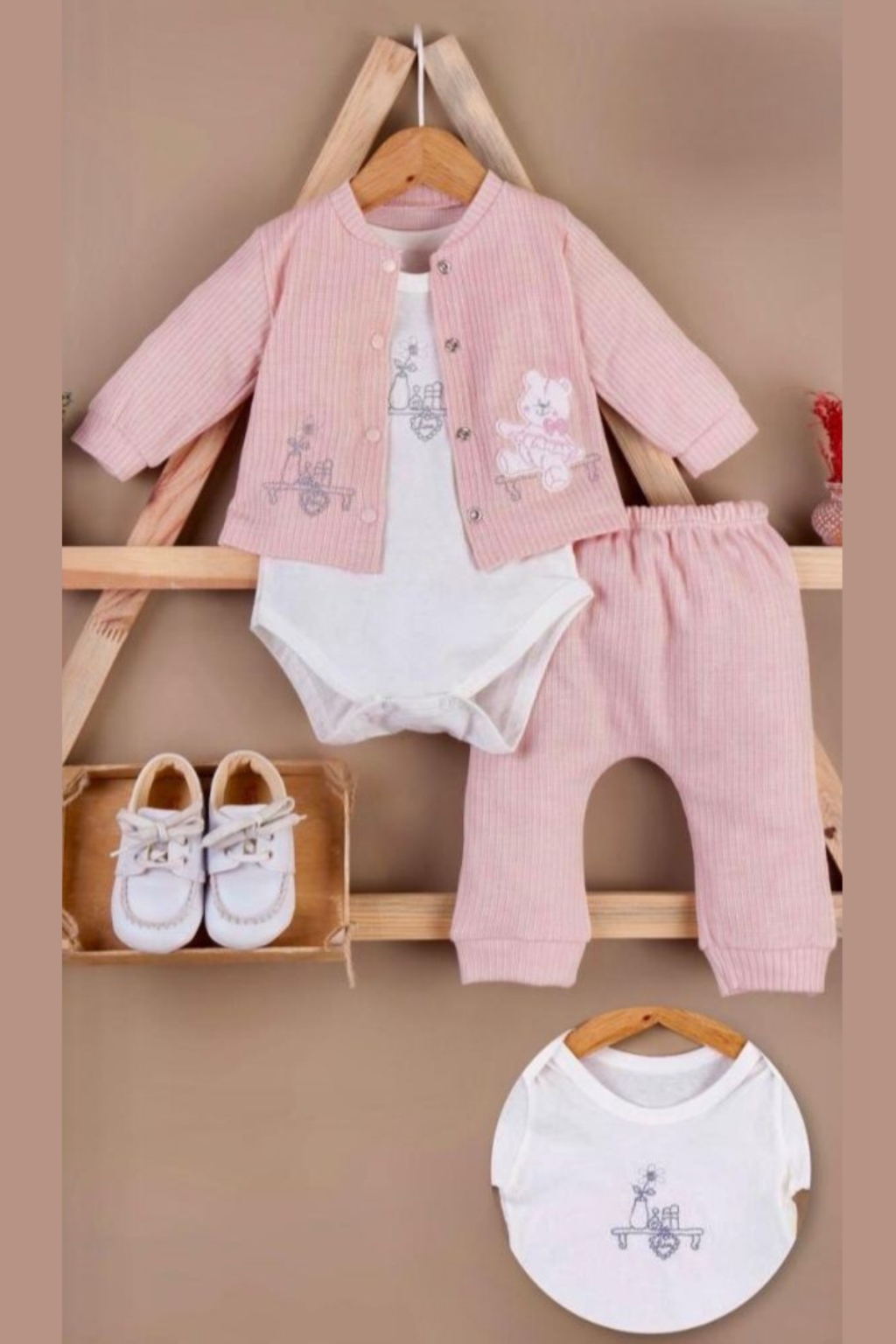 Girl long sleeve 3 piece set
