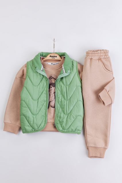 Boy`s long sleeve 3-piece batting set