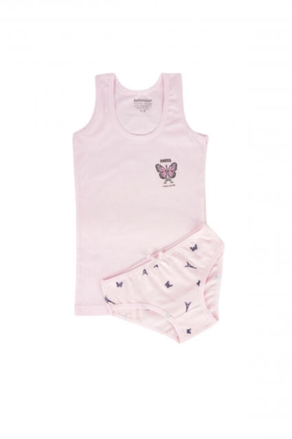 Tank top with bikini set