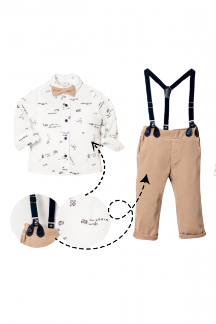 Boy long sleeve 3 piece set
