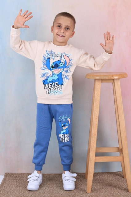 Boy`s long sleeve stitch set