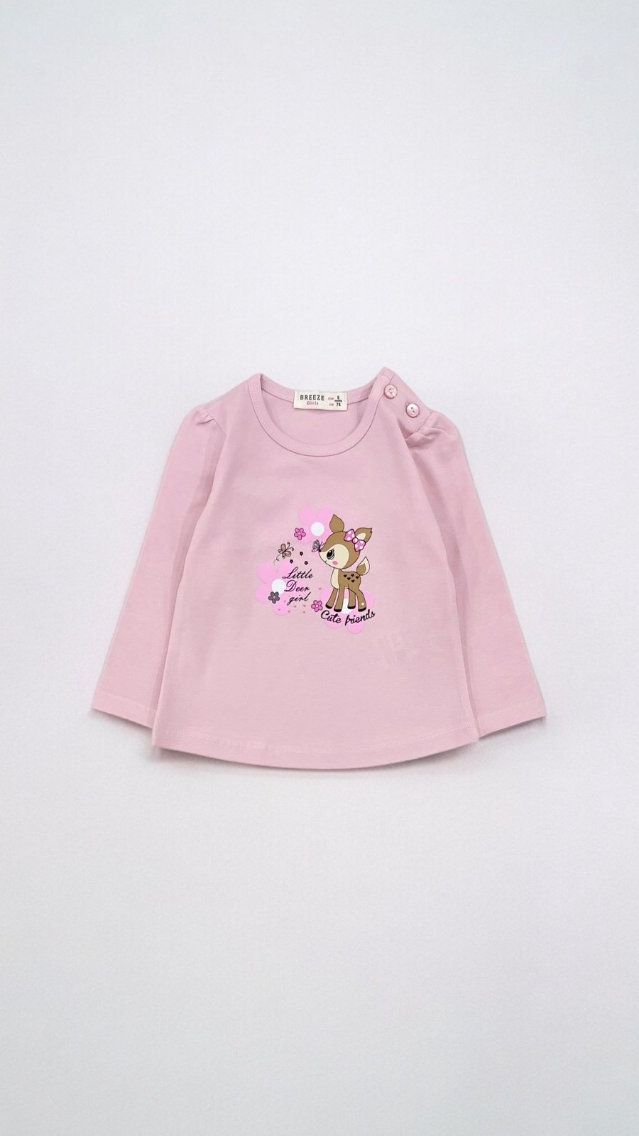 Blouse girl long sleeve