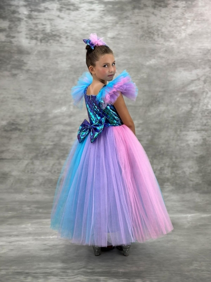 Rochie formala barbie cu ac de par