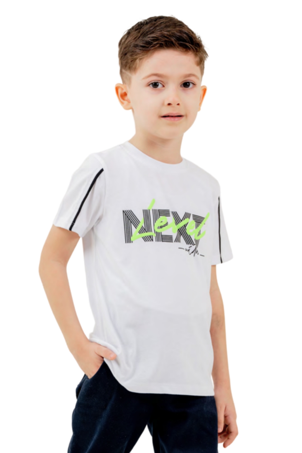 Un tricou pentru bebeluși pentru un băiat, culoare verde