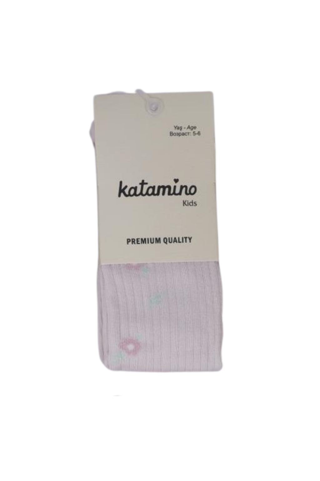 A baby pantyhose for a girl, a purple color