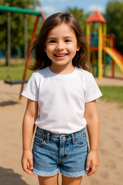 Baby shorts for a girl