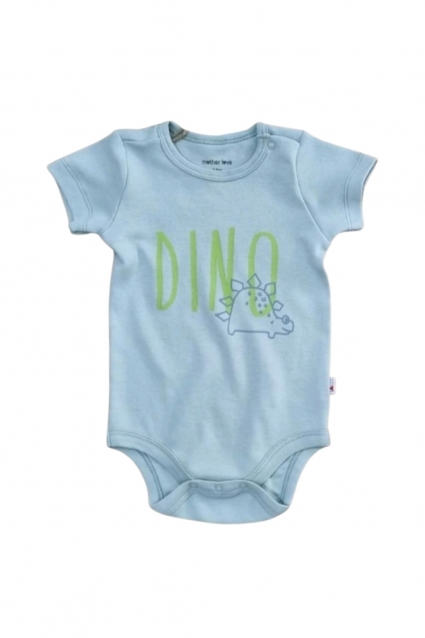 Dinosaur boy short sleeve bodysuit