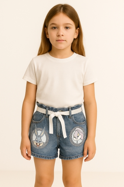 Bugs bunny girl `s jeans