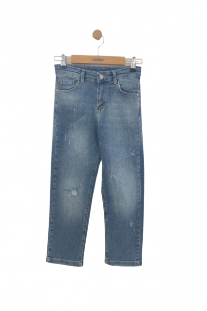 Jeans pentru băieți, culoare albastră