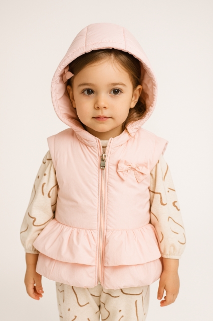 Children`s game for a girl, pink color