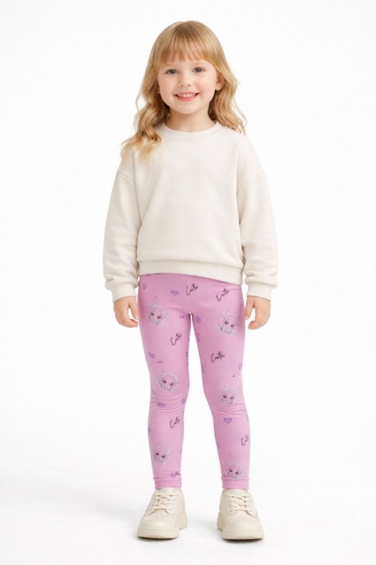 Children`s leotard, purple color