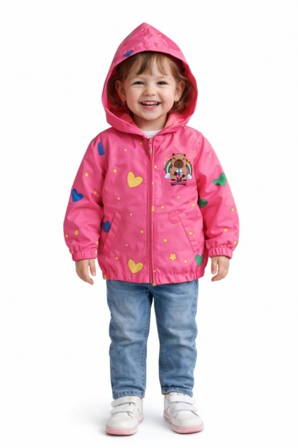 Children`s jacket for a boy paw patrol, dark blue color