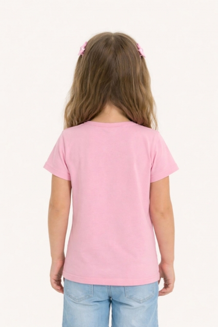 Tricou pentru copii pentru fata, culoare roz