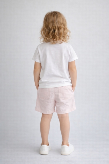Tricou pentru copii pentru fata, culoare alba