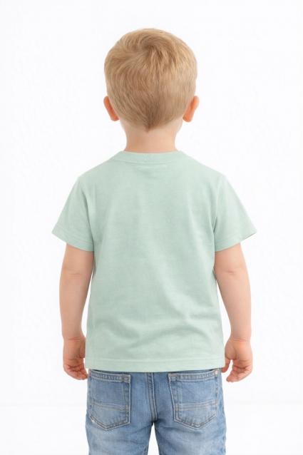 Children`s t-shirt for a boy, color ecru
