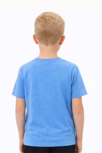 Children`s t-shirt for a boy, white color