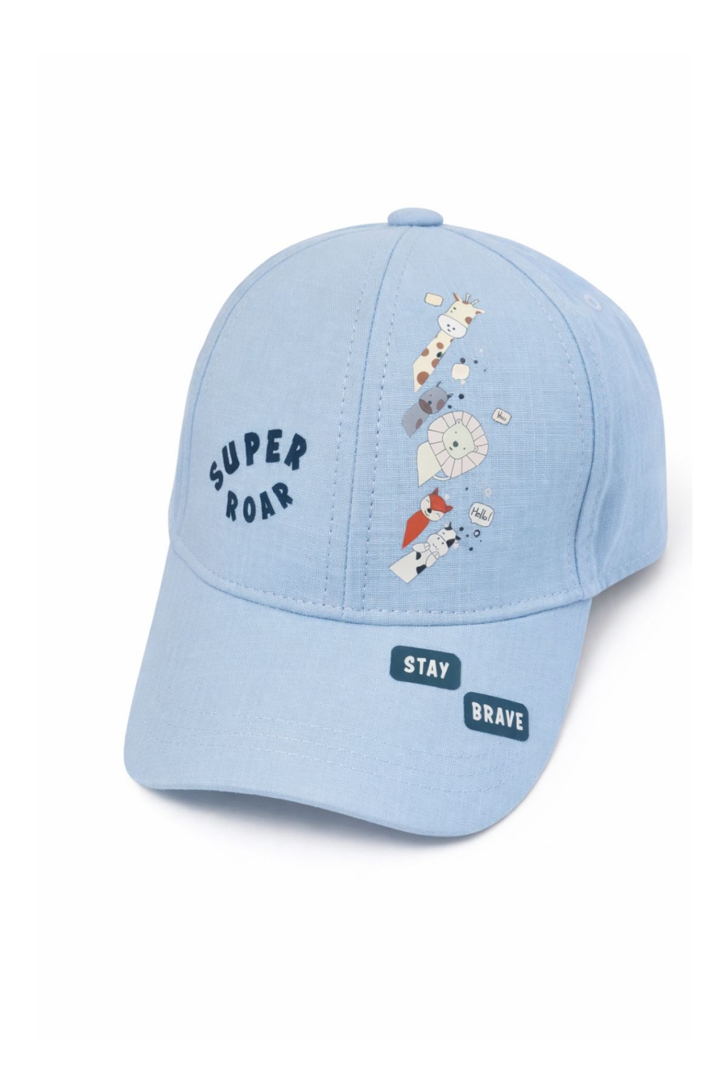 Baby cap, beige color