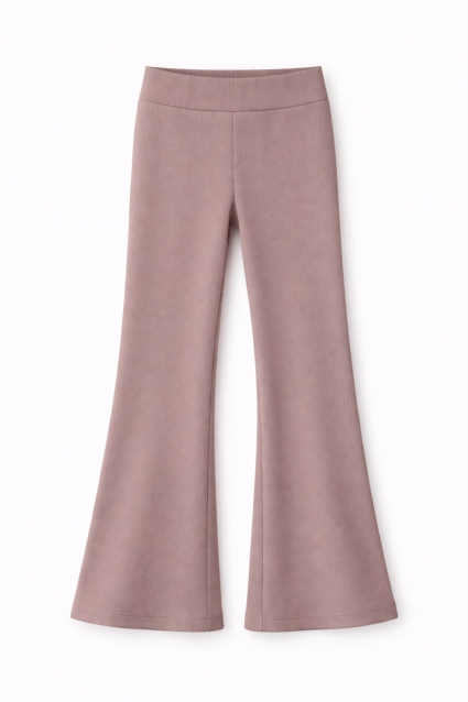 Children`s sports pants for girls, purple color