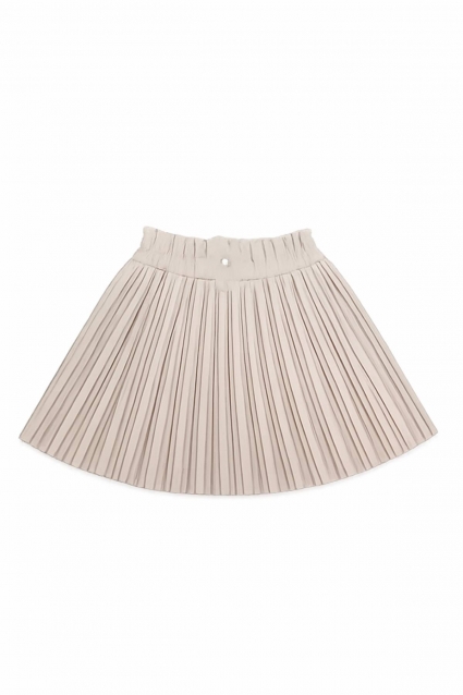 Children`s skirt, beige color