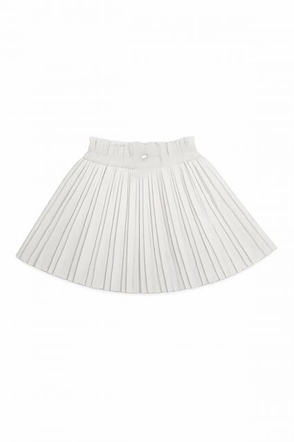 Children`s skirt, color ecru