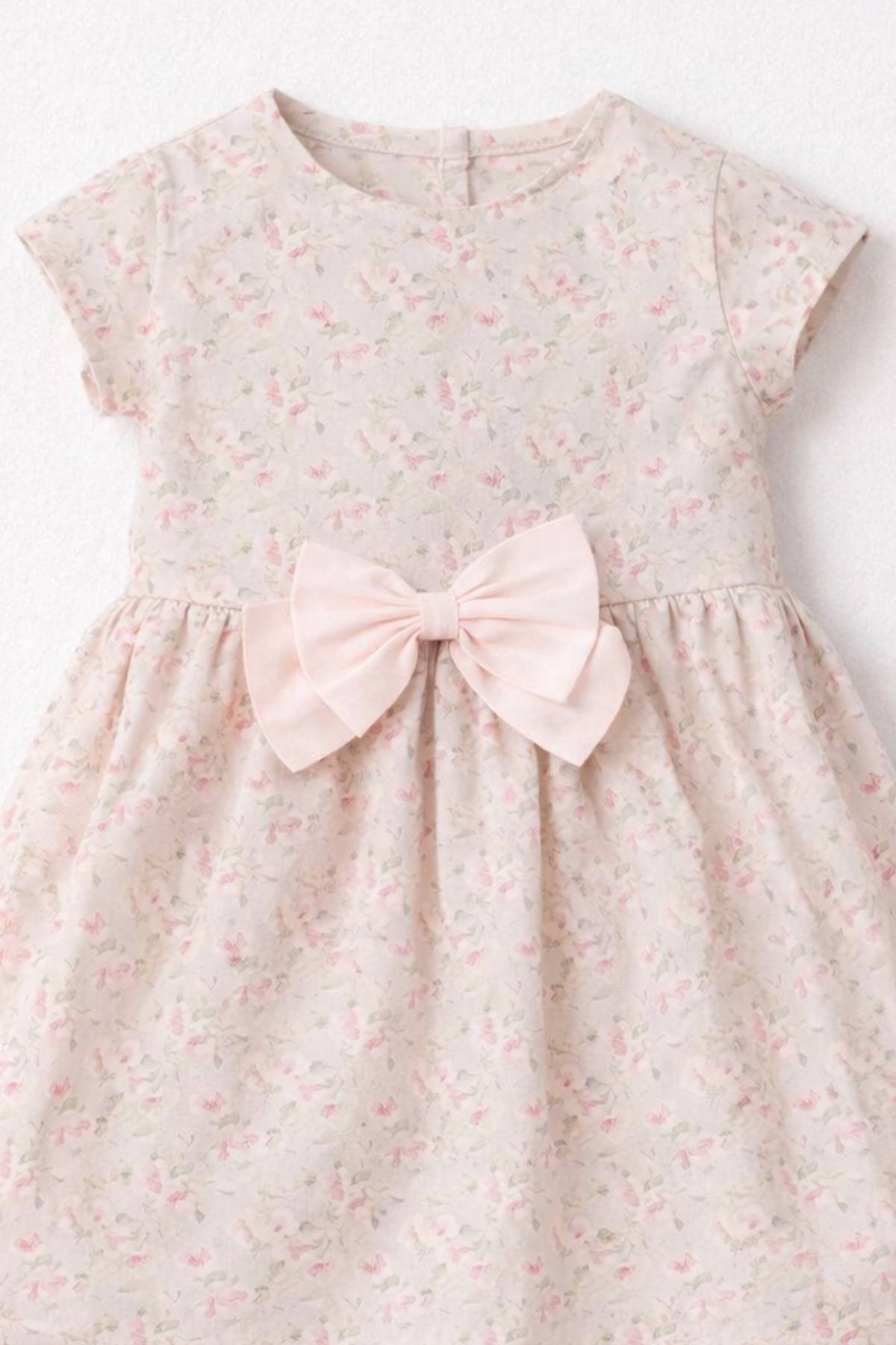 Children`s formal dress, gray color